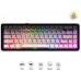 AK680 MAX (8+8K) Magnetic Switch-Side Character Gradient Pink Keycaps-RGB -Aluminum Positioning Plate-3 Model Version
