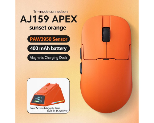 AJ159 APEX-3 Model-Orange-3950-8K Charging Dock