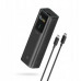 Cuktech CKPB100PGLBL 150W 10000mAh USB-C USB-A - black