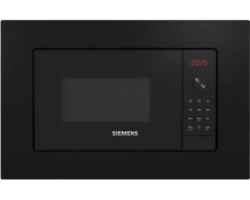 Siemens iQ300 , Built-in, Combination microwave, 20 L, 800 W, Rotary, Touch, Black
