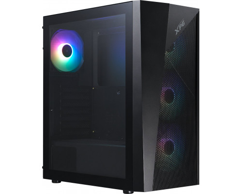 ADATA XPG case LANDER 500 Mid-Tower, bez zdroje, 4x 120mm ARGB Fan, Černá