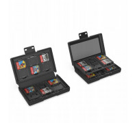 YAXO Etui na 24 karty with  grami STORAGE SET for NS/NS2 Techno Black