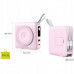 Mobile Origin & Travel Charger, Lightning/USB-C Cable, MagSafe/AW/iPhone Compatible, pink