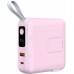Mobile Origin & Travel Charger, Lightning/USB-C Cable, MagSafe/AW/iPhone Compatible, pink