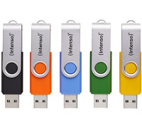 Pendrive Intenso Office Line 16GB USB Stick 3.2 Multipack x5 wielokolorowy