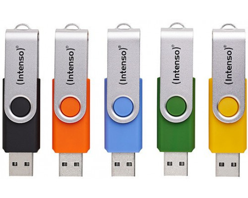 Pendrive Intenso Office Line 16GB USB Stick 3.2 Multipack x5 wielokolorowy