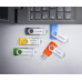 Pendrive Intenso Office Line 16GB USB Stick 3.2 Multipack x5 wielokolorowy
