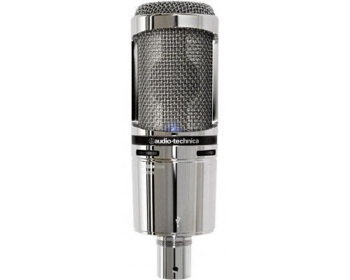 Audio-Technica AT2020USB+ USB-Connected Heart-Shaped Condenser Microphone Chrome