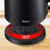 Electric, stainless steel kettle TEFAL KO1408E0, black, 1.5 l