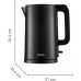 Electric, stainless steel kettle TEFAL KO1408E0, black, 1.5 l