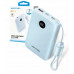 Vention 10000mAh 2 x USB-C 1x USB-A ar displeju 22.5W Blue