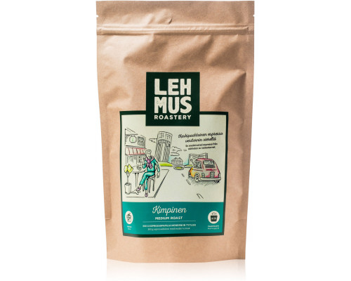 Lehmus Roastery Kimpinen -kahvipapu, 500 g