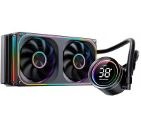 Jonsbo TH-240 AiO Wasserkühlung, ARGB, Display - 240mm, schwarz
