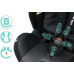 FKinderKraft FOTELIK SAMOCHODOWY obrotowy 360 szaro-black 40-150 CM i-Size R129 ISOFIX