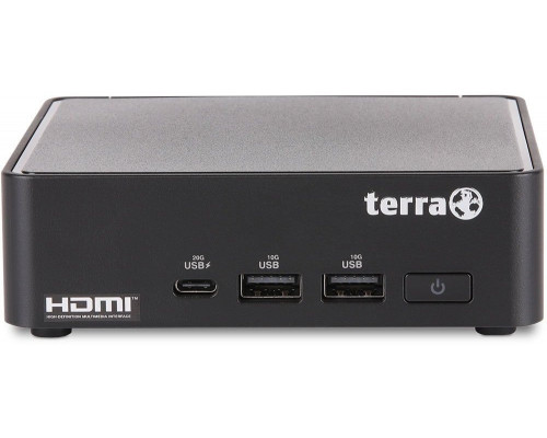 TERRA PC-Micro 5000 SILENT GREENLINE Intel Core 3 100U 8 GB DDR5-SDRAM 500 GB SSD Micro PC Mini PC Black