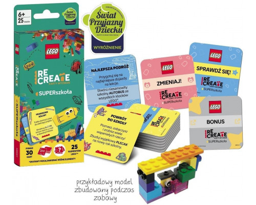 Lego Recreate. Karty wyzwań. SUPERszkoła