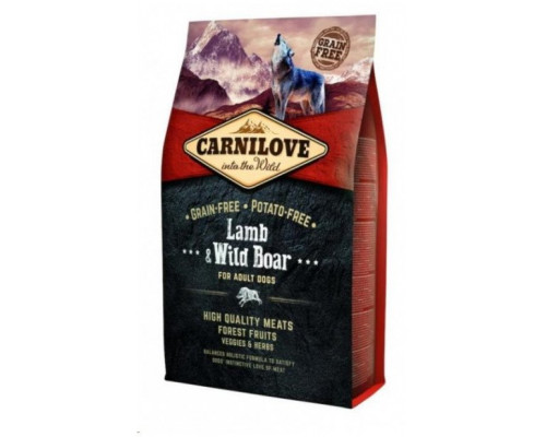 Carnilove Lamb&Wild For Adult 4kg