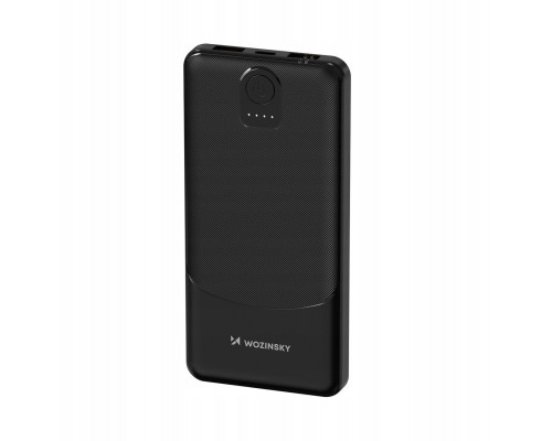 Wozinsky powerbank Wpower 10 000 mah - black