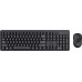 TRUST Set klávesnice + myš ODY II, Bezdrátový set, FR Francouzská - AZERTY