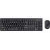 TRUST Set klávesnice + myš ODY II, Bezdrátový set, FR Francouzská - AZERTY