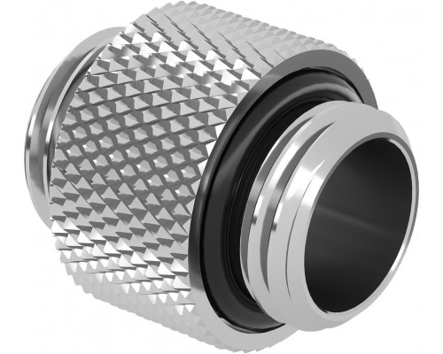 Barrow Adapter gerade G1/4 Zoll AG auf G1/4 Zoll AG - 10mm, weiß-silber