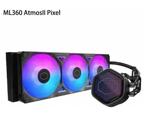CoolerMaster WAK MasterLiquid 360 Atmos II Pixel LCD