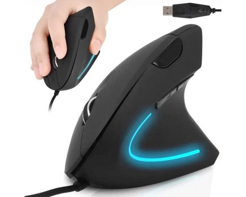 Myszka Wertykalna Renew Force Pionowa Ergonomiczna Przewodowa Cicha