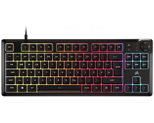 K55 CORE TKL Tenkeyless RGB Gaming-Tastatur, DE-Layout
