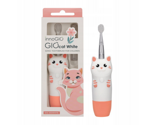 INNOGIO SONICZNA SZCZOTECZKA GIOCAT BIAŁA GIO-453WHITE