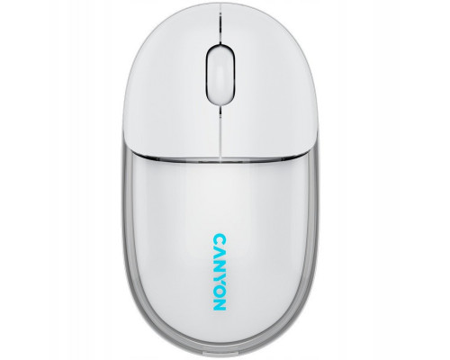 CANYON mouse OnClick 24 BT/ Wireless Transparent/White