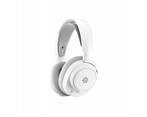 SteelSeries Arctis Nova 7P Wireless Gen 2 Zestaw słuchawkowy Przewodowy i Bezprzewodowy Opaska na głowę Gaming USB Type-C Bluetooth Biały