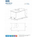 BERG MAESTRO 52 Black PODSZAFKOWY 60 _ MAEOPPODBK6025