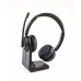 Deltaco HL-100 Wireless Stereo Headset on-ear, USB-dongle, charging stand / 1903274