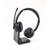 Deltaco HL-100 Wireless Stereo Headset on-ear, USB-dongle, charging stand / 1903274