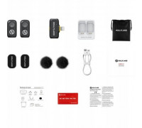 Hollyland LARK A1 Mini Duo with Lightning RX Microphone System