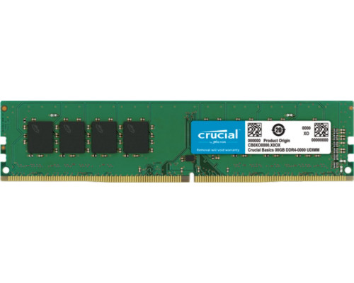 Crucial CB16GU3200 moduł pamięci 8 GB 1 x 8 GB DDR4 3200 MT/s