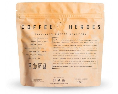 Coffee Heroes Kostaryka Las Torres Filtr 250g