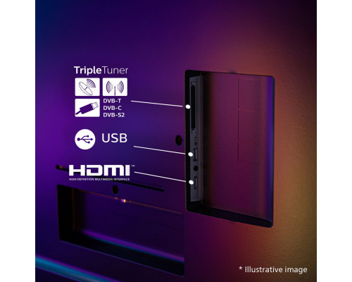 Philips 55PUS8500/12 139,7 cm (55") 4K Ultra HD Smart TV Wi-Fi Czarny