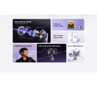 QCY TWS MeloBuds N70 (fioletowe)