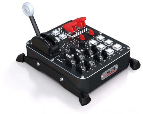 Schneider Electric VIRPIL Controls Universal Control Panel #2, RGB, 24 elementy sterujące, black