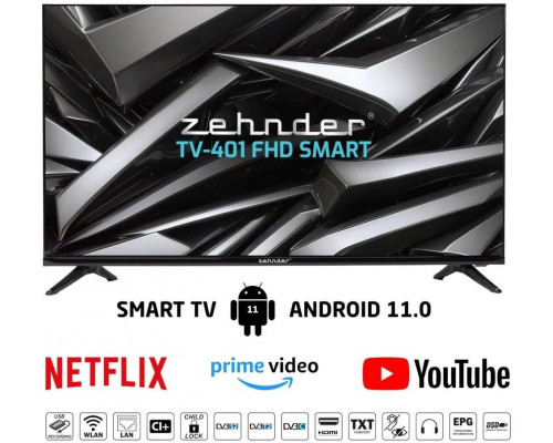 Zehnder 40" TV-401 Smart Android FHD