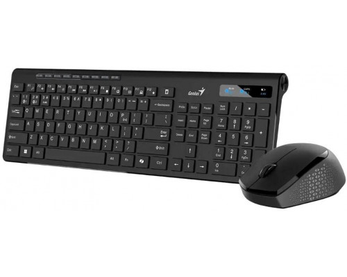 Genius GENIUS zestaw klawiatury + mysz SlimStar 8230 bezprzewodowy zestaw CZ+SK czarny