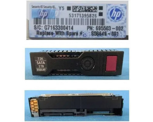 2TB SATA 6G 7.2K LFF SC