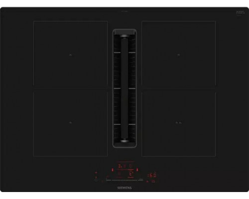 Siemens iQ500 ED711HQ26E, Black, Built-in, 70 cm, Zone induction hob, Ceramic, 4 zone(s)