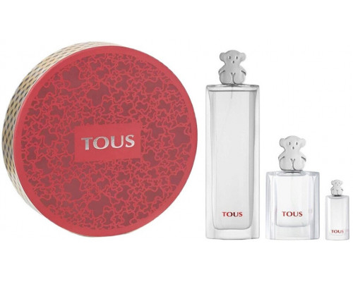 Tous Woman zestaw woda toaletowa spray 90ml + woda toaletowa spray 30ml + miniatura wody toaletowej 4.5ml