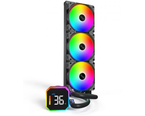 Montech HyperFlow Digital 360 czarny