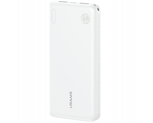 Usams PB83 2xUSB-A 1xUSB-C 10000mAh biały