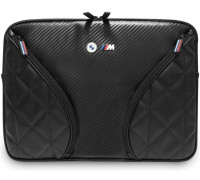 BMW Carbon Pockets&Metal Logo Sleeve 14" black