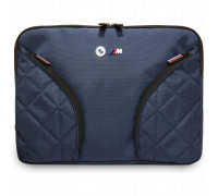 BMW Nylon Pockets&Metal Logo Sleeve 14" granatowy