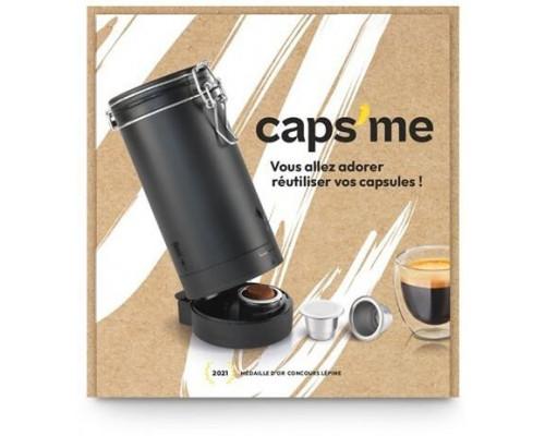 CAPSME Premium Pack (without coffee), Nespresso (CAPS-COFFNE-NOSC-ENFR)